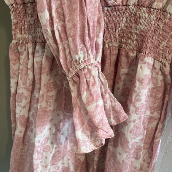 Stevie May Floral Maxi Dress large Colorful Boho Hippie Y2K - Picture 4 of 6